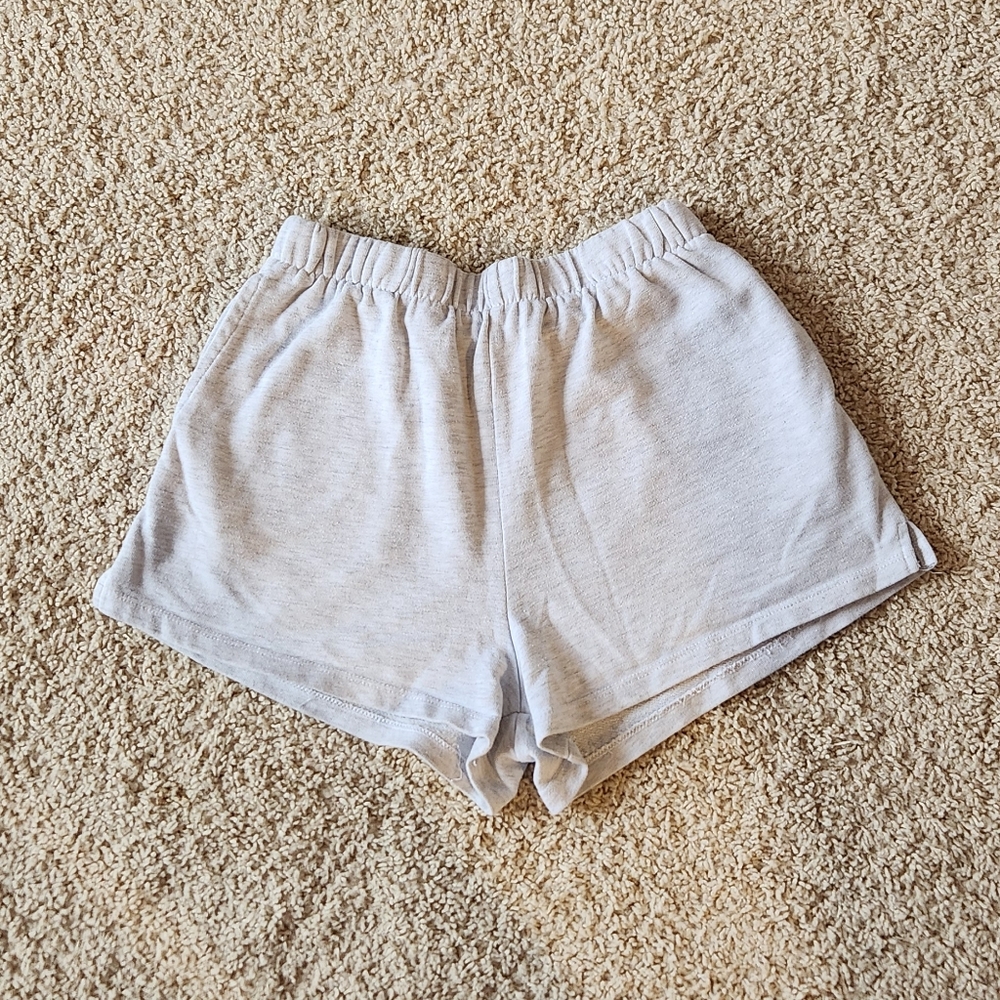 GARAGE heather gray sweatshorts